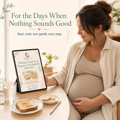 Nothing Sounds Good — Free Pregnancy Food Relief Kit