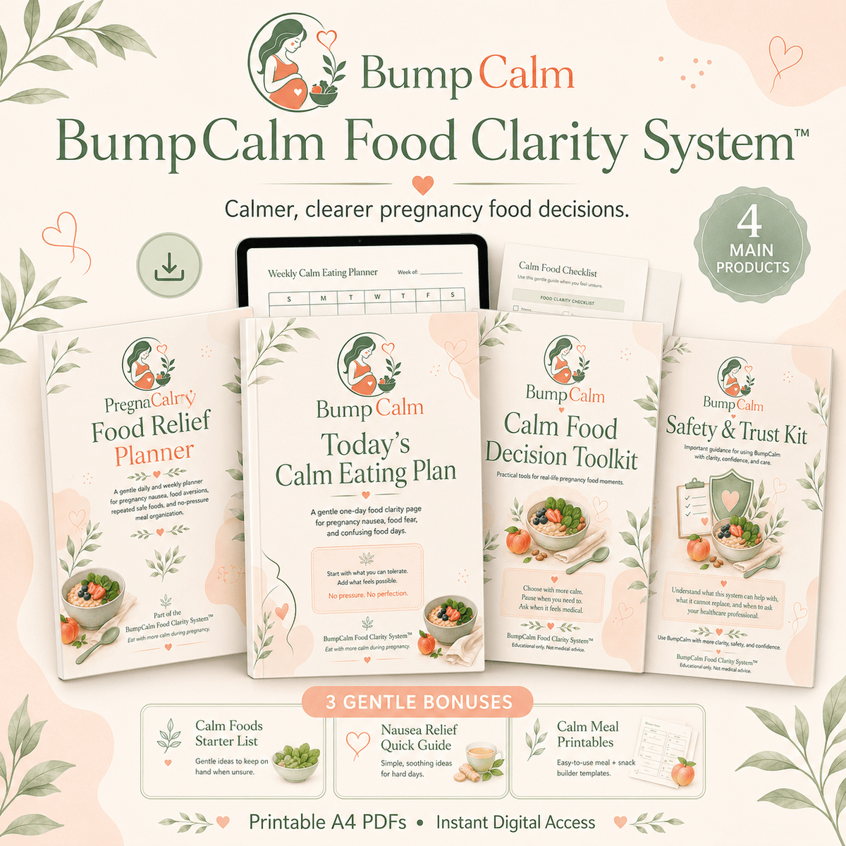 Know What to Eat Next—Without Guilt or Pressure. - BUMPCALM